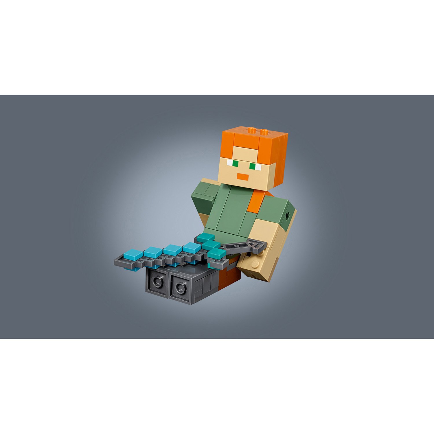 Конструктор Lego Minecraft Большие фигурки - Алекс с цыплёнком  